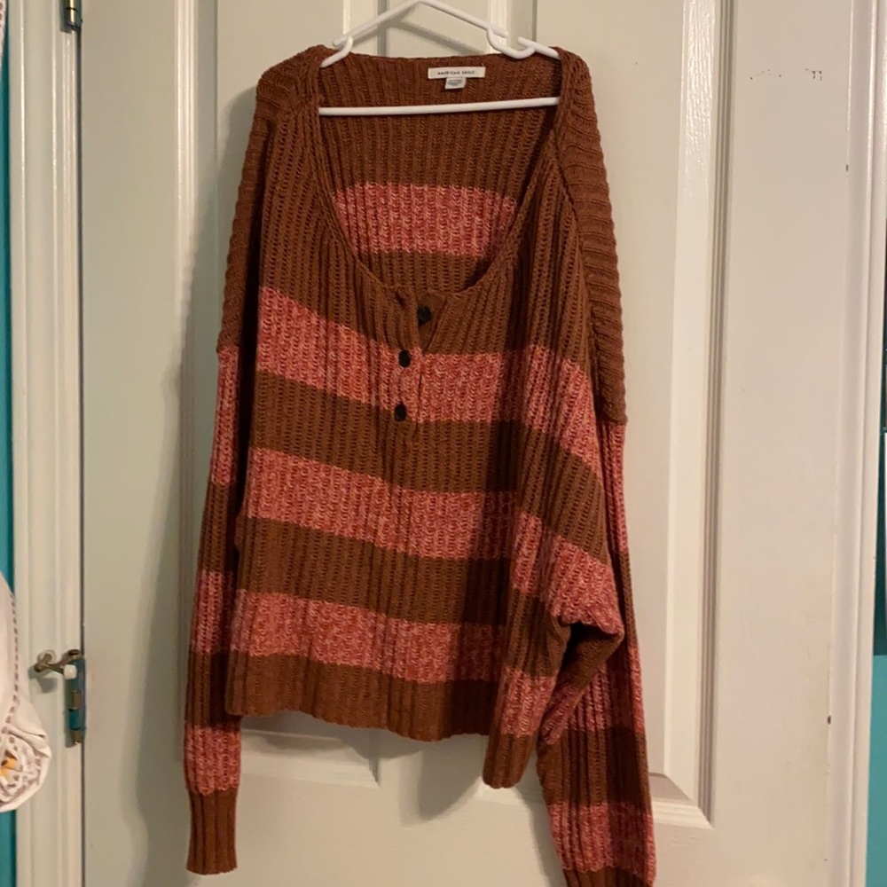 Long sleeve sweater crop